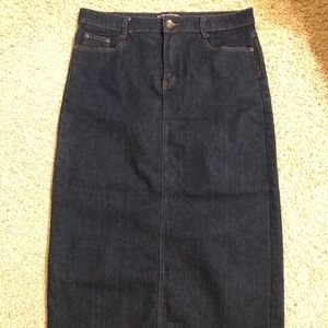 Jean skirt